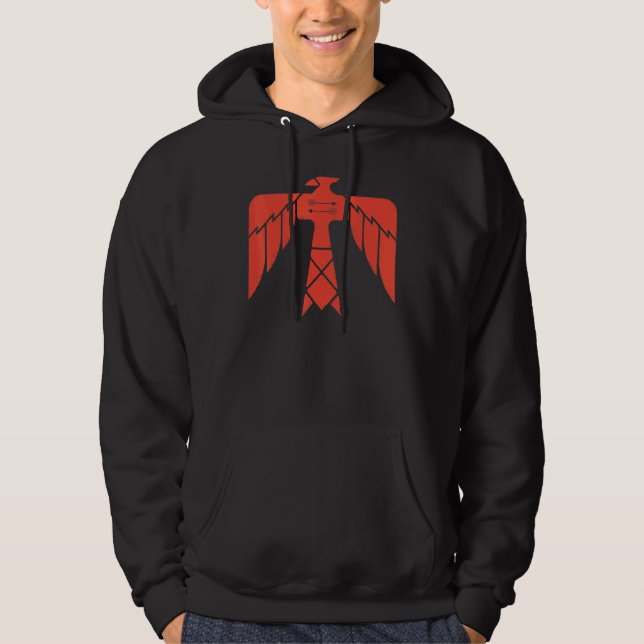 Urinbevånare Åskfågel Hoodie (Framsida)