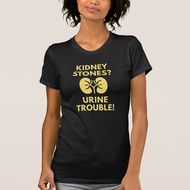 Urine Trouble T Shirt (Framsida)