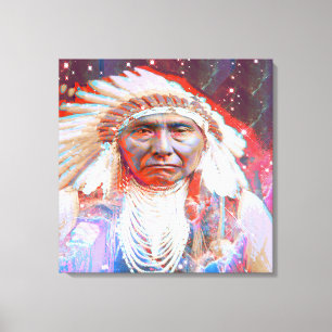 Urinhemsk Crazy Horse Canvastryck