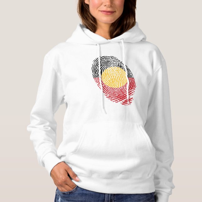 Urinhemska Australien fingeravtryck  T Shirt (Framsida)
