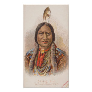 Urinhemska: Lakota Sitting Bull, Reklamfilm för ci Fototryck