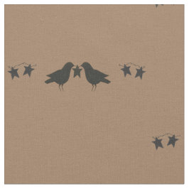 Urinnevånarekråka- & stjärnatyg tyg