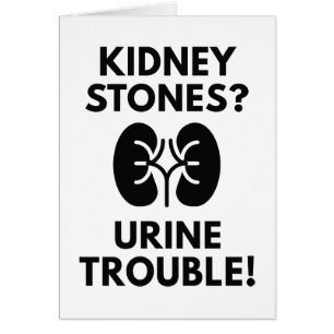 Urinproblem Hälsningskort