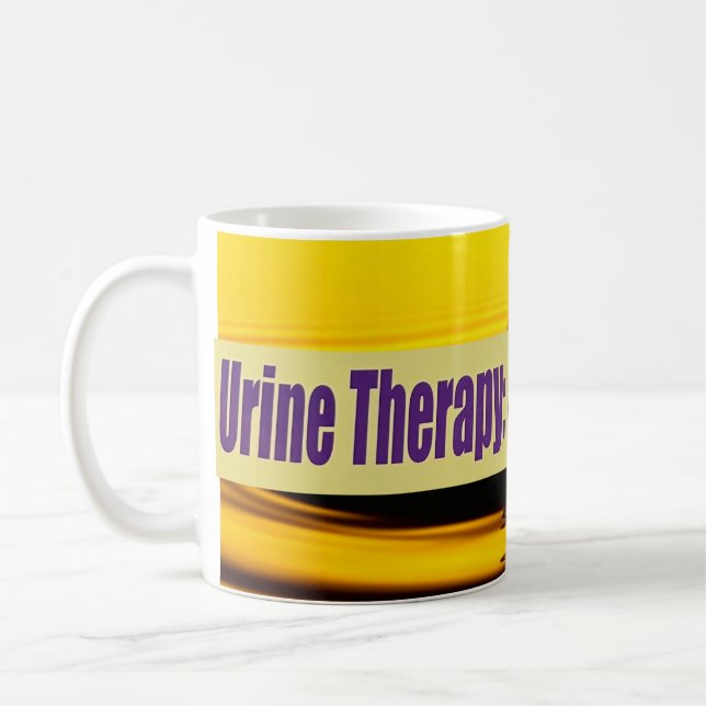 Urinterapi Gör en Kropp Gott ! Kaffemugg (Vänster)