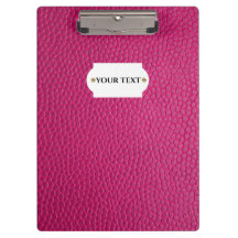 Urklipp av läder i rosa