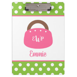 Urklipp i Personligen för Monogrammed Bermuda Bag-