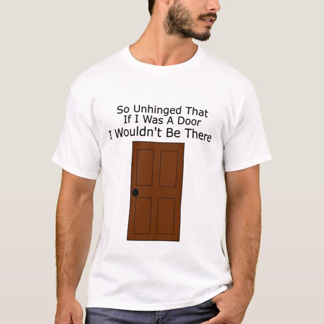Urkopplad dörr t shirt (Framsida)