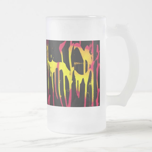 urkor och sporer och bakteriefrostat glasöl m frostat ölglas (Höger)