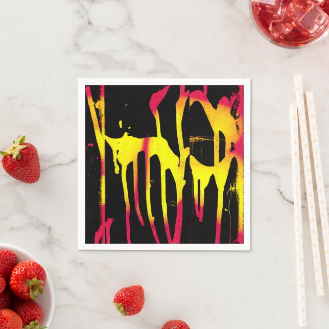 urkor, sporrar och bacchanal pappersservett (Insitu)