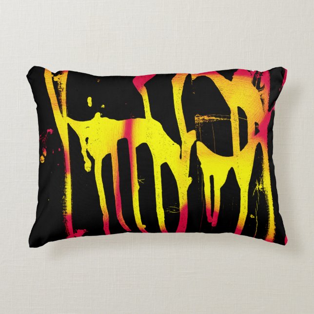 urkor, sporrar och bacchanal prydnadskudde (Framsidan)