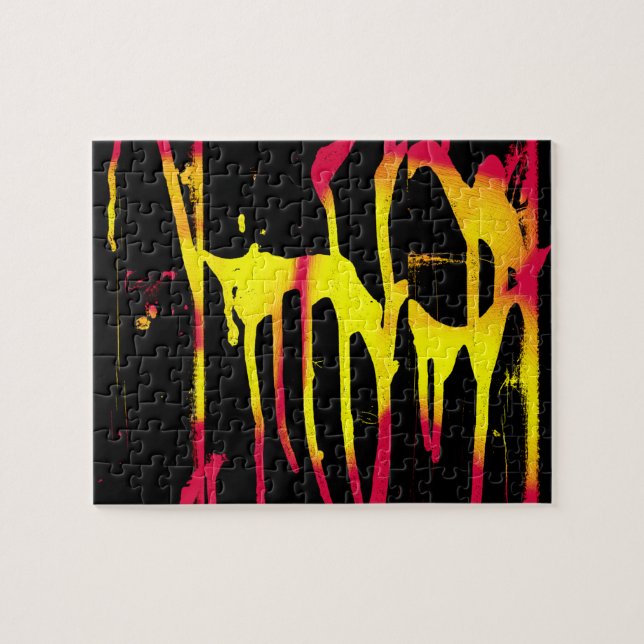 urkor, sporrar och bacchanal pussel (Horisontell)