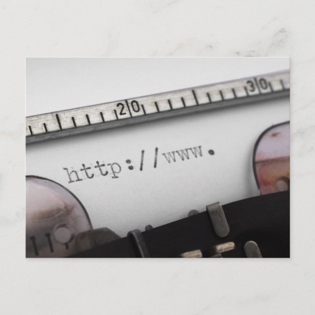 URL:ens början Vykort (Framsida)