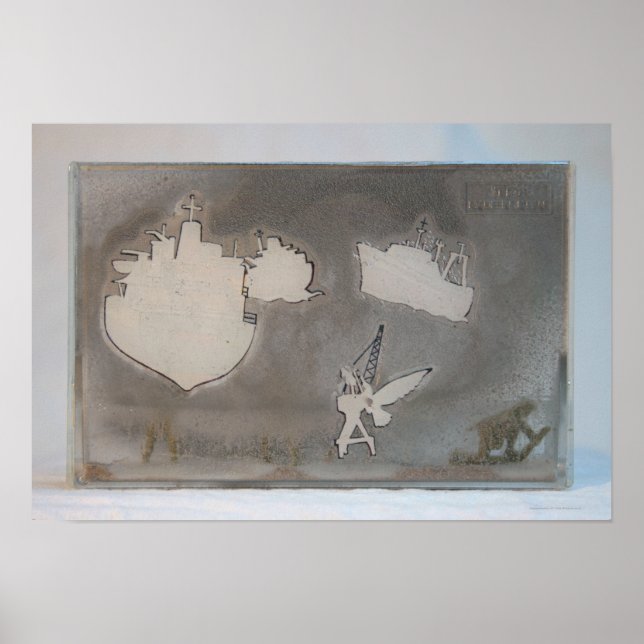 Urlastning K7 1986 Poster med blandade medier (Framsidan)