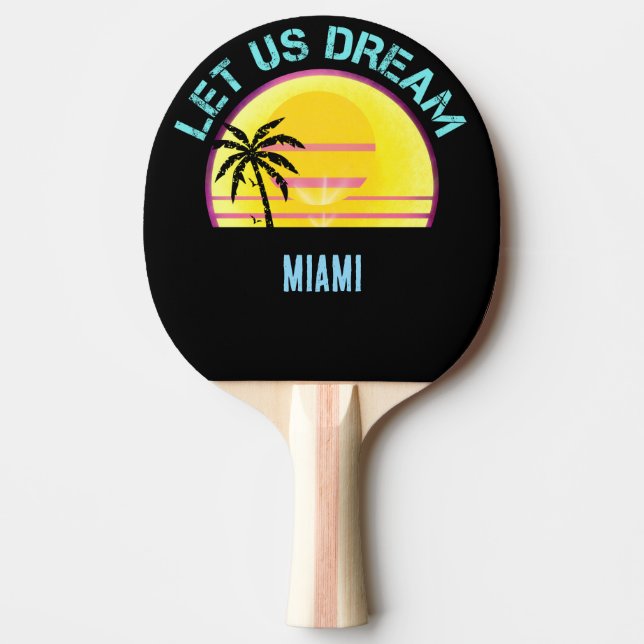 Urlaub am Meer Vibe Pingisracket (Framsidan)