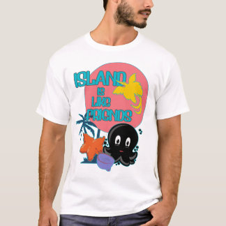 Urlaub mit meinen Freunden poesie T Shirt