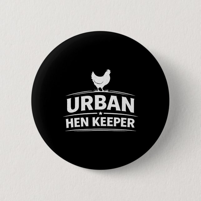 Urn Hen Keeper – Ckyard Chicken Lifestyle Design  Knapp (Framsida)