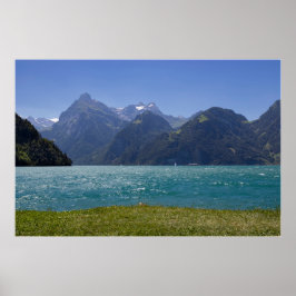 Urnersee Summer View, Schweiz Poster