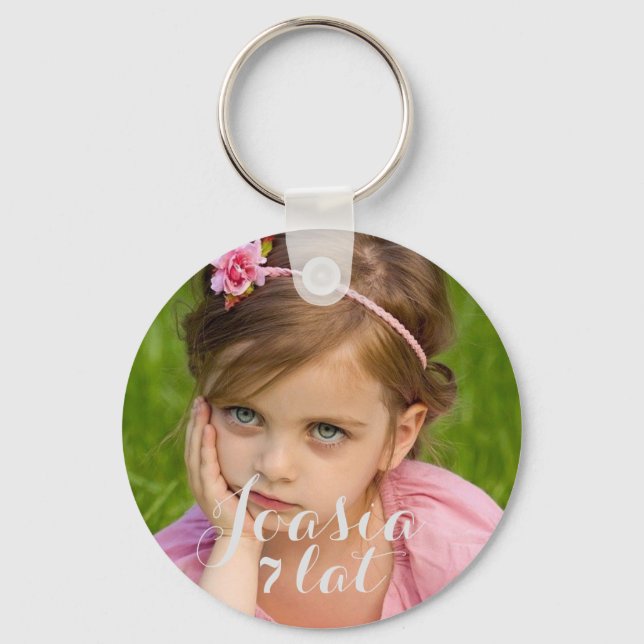 Urodziny polska Birthday Gift Polen polski-foto Nyckelring (Framsida)