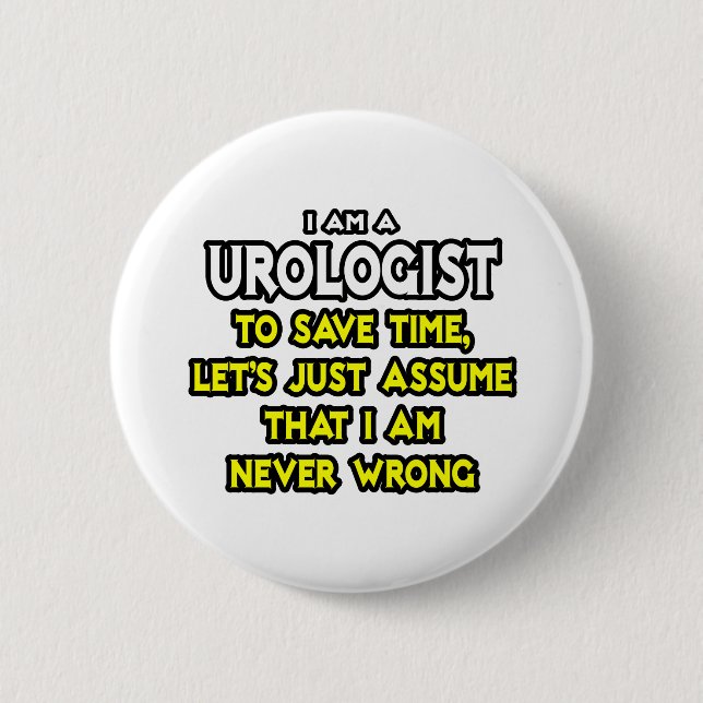 Urolog...antar att jag aldrig har fel knapp (Framsida)
