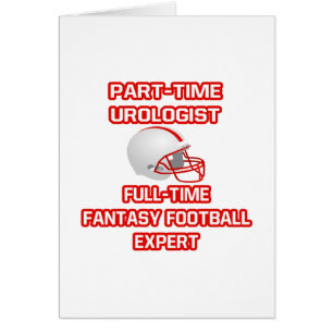 Urolog ... Fantasy Football Expert Hälsningskort