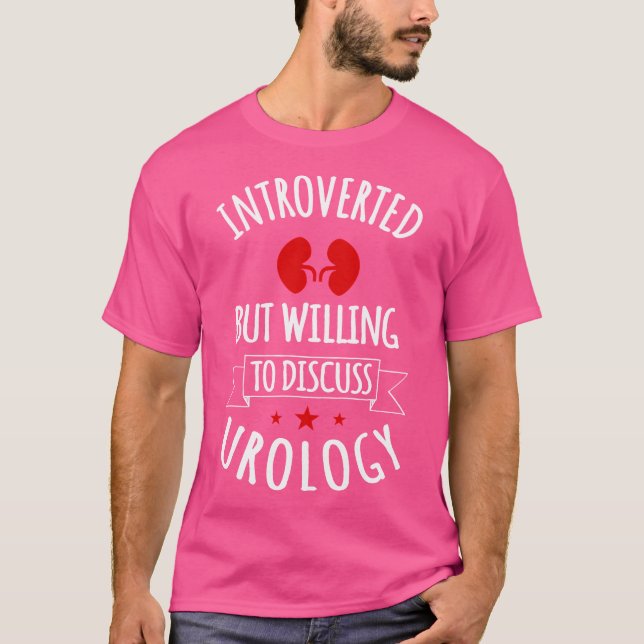 Urolog introducerad genitorinär Md Urinary Tra T Shirt (Framsida)