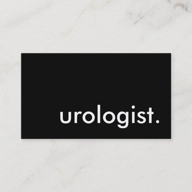 urolog. visitkort (Framsida)