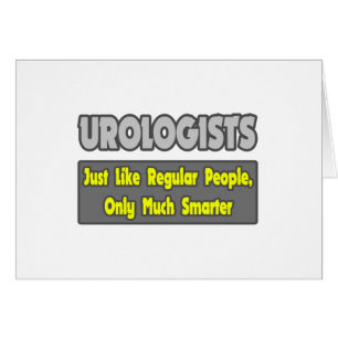 Urologer...Smartare Hälsningskort