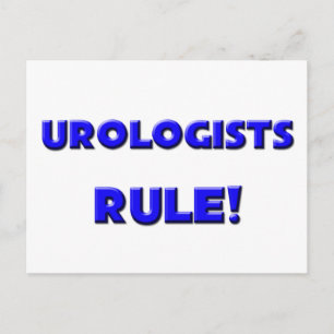 Urologernas regel! vykort