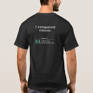 Urology & bundsförvanter - jag erövrade cancer t shirt