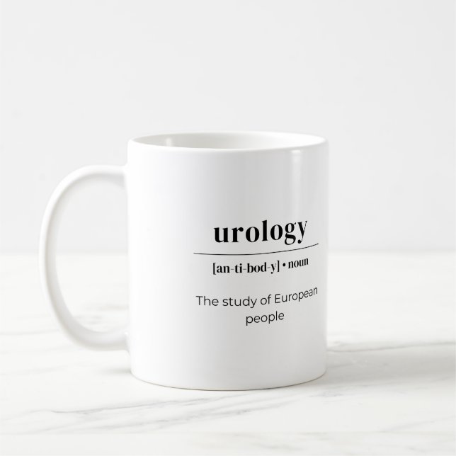 Urology Dictionary Definition Study Of European Kaffemugg (Vänster)