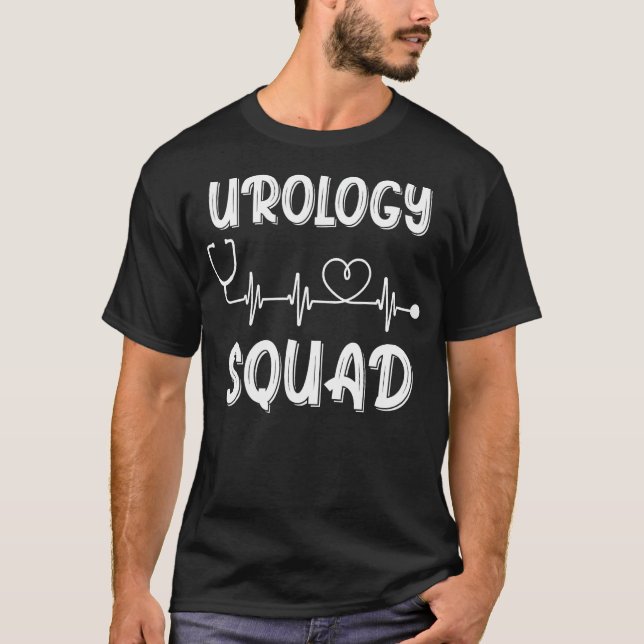Urology Squad Cute Urologist Nurse Doktor Medical T Shirt (Framsida)