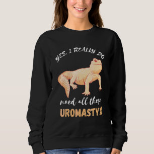Uromastyx Ja jag har verkligen ödla Uromastyx ägar T Shirt