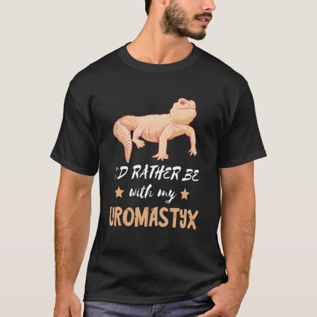 Uromastyx jag skulle hellre vara uromastyx Owner P T Shirt (Framsida)