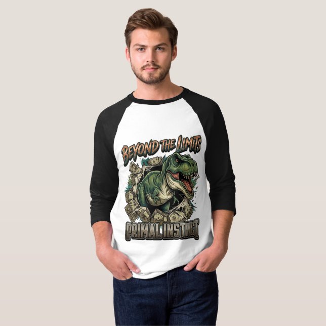 Urprimitiv Neon Tiger Raglan Ärmlös T-Shirt (Hel framsida)