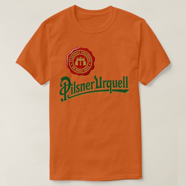Urquell design för vintage Pilsner T Shirt (Design framsida)
