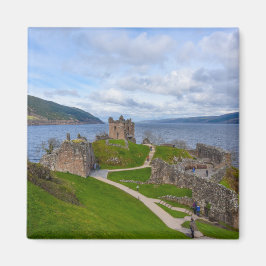 Urquhart Castle längs Loch Ness, Skottland Magnet