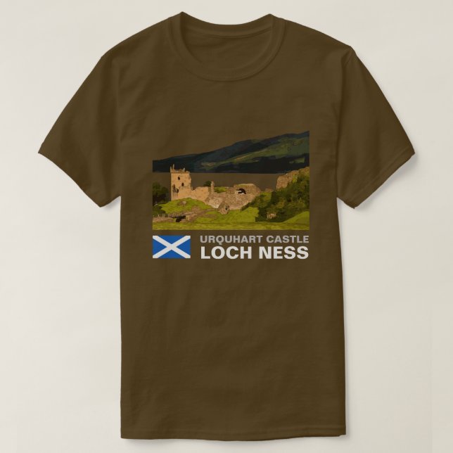 URQUHART CASTLE T SHIRT (Design framsida)