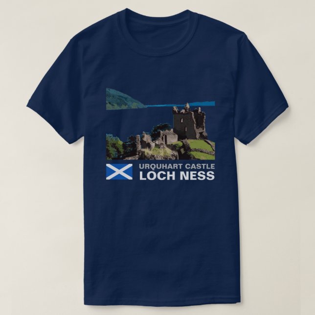 URQUHART CASTLE T SHIRT (Design framsida)