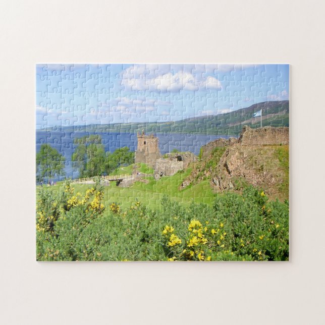Urquhart Castle-vypussel Pussel (Horisontell)