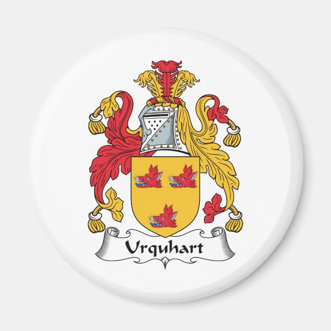 Urquhart Family Crest Magnet (Framsidan)