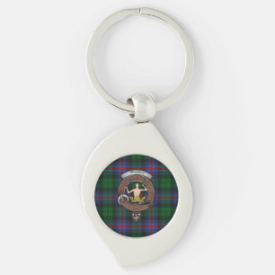 Urquhart Klan Badge Silver Metall Nyckelring