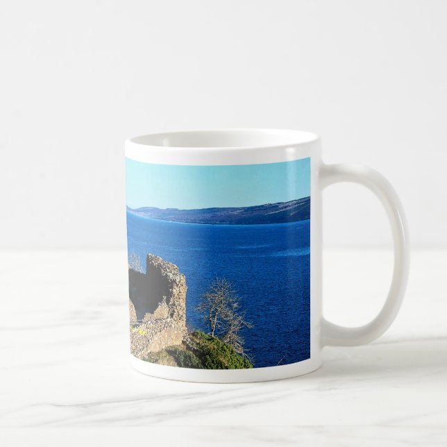 Urquhart slott, Loch Ness, Skottland Kaffemugg (Höger)