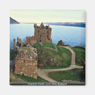Urquhart slott, Loch Ness, Skottland Magnet