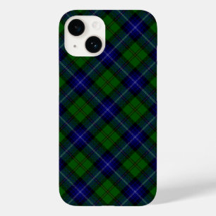Urquhart tartan blue grönt plaid