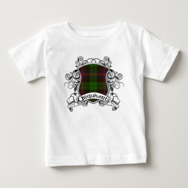 Urquhart Tartan Shield Tee Shirt (Framsida)