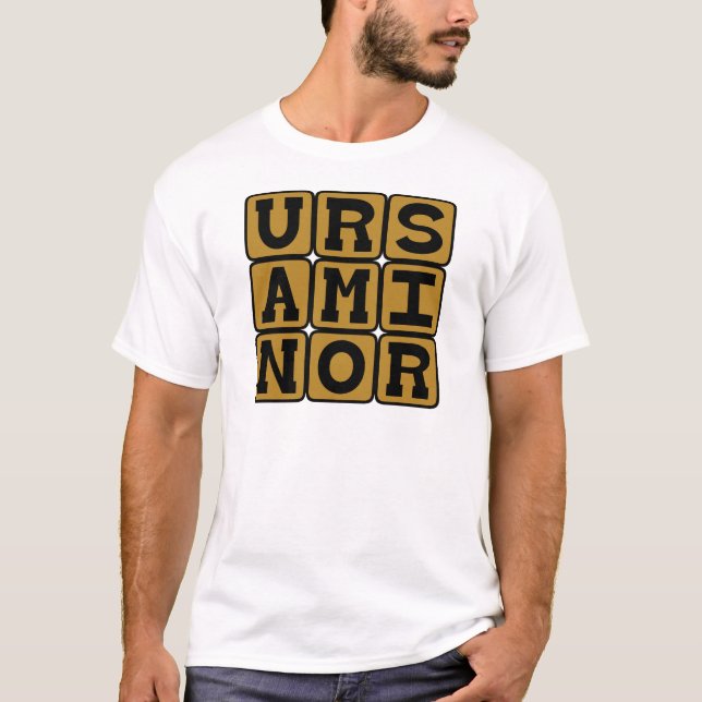 Ursa Minor, Mindre Björnkonstellationen Tee (Framsida)