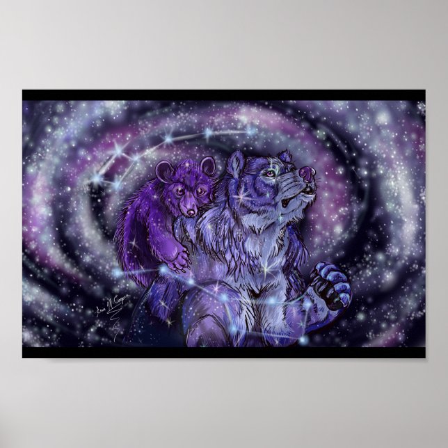 Ursa Minor och Major Poster (Framsidan)