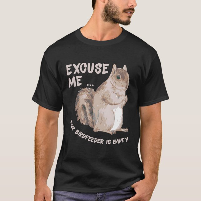 Ursäkta att din födare är tom t shirt (Framsida)