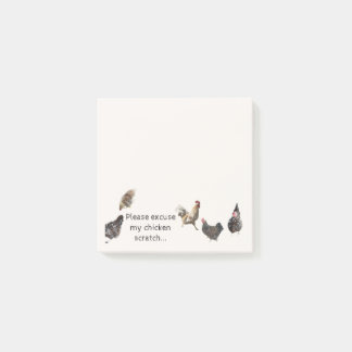 Ursäkta att mina chicksaftnotor post-it block