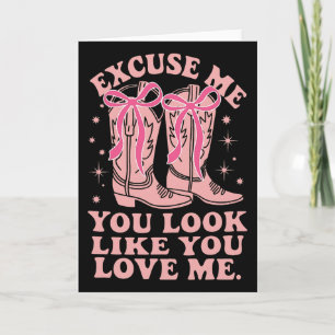 Ursäkta, det ser ut som att du älskar mig Alla hjä Kort